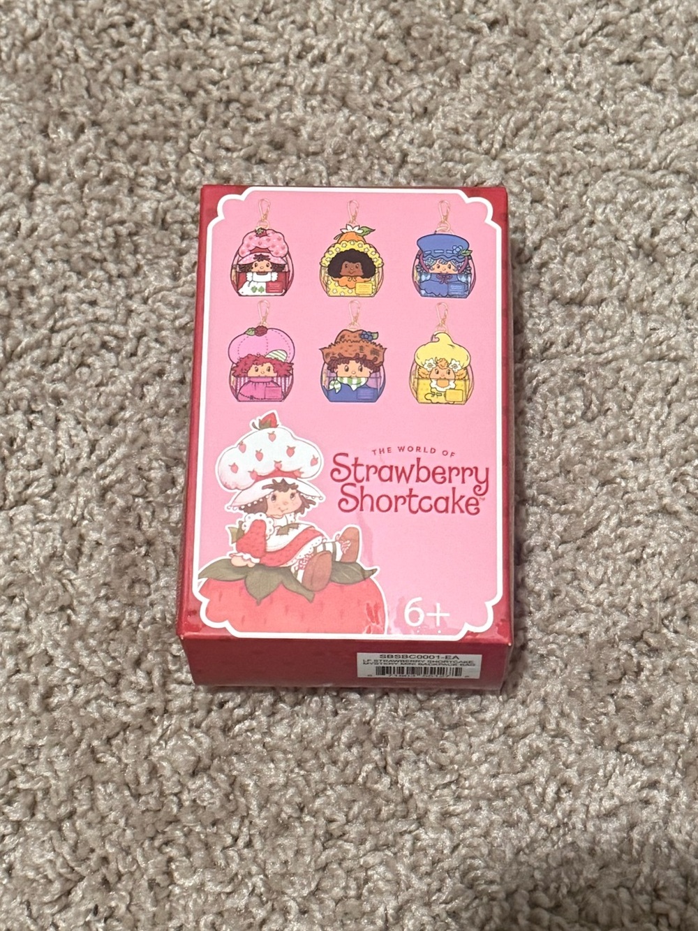 Loungefly Pink and Red Strawberry Shortcake Mystery Mini Backpack